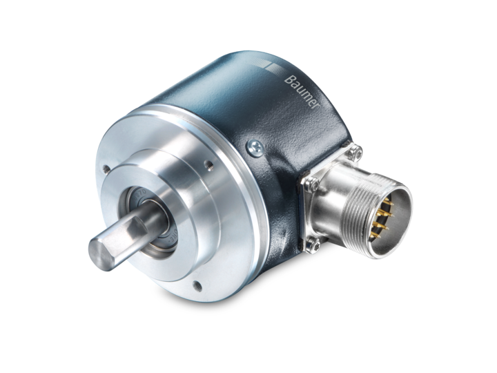 Baumer encoder - 58 mm integrated interface - precise optical