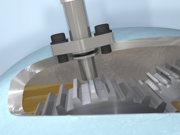 Baumer encoder - Dependable feedback of speed and rotational direction of toothed wheels