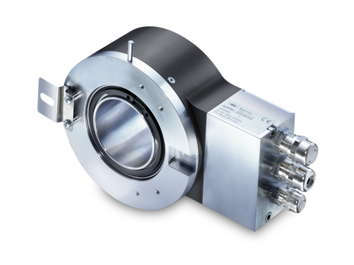 Baumer encoder - Large hollow shaft up to 50.8 mm