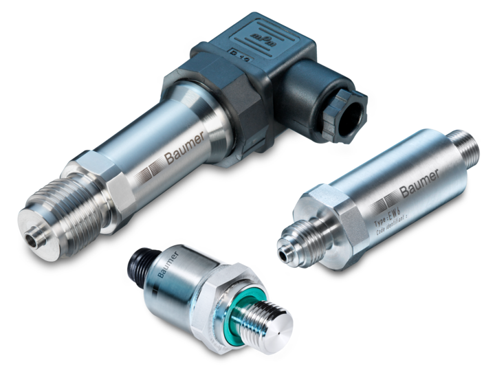 Baumer pressure instrument - Pressure sensors for industrial applications
